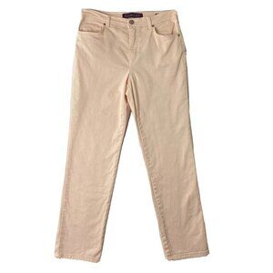 Gloria Vanderbilt Amanda Jeans Womens size 8 HighRise Stretch Denim Pink 31 x 28